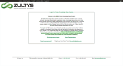 Desktop Screenshot of kbs.zultys.com